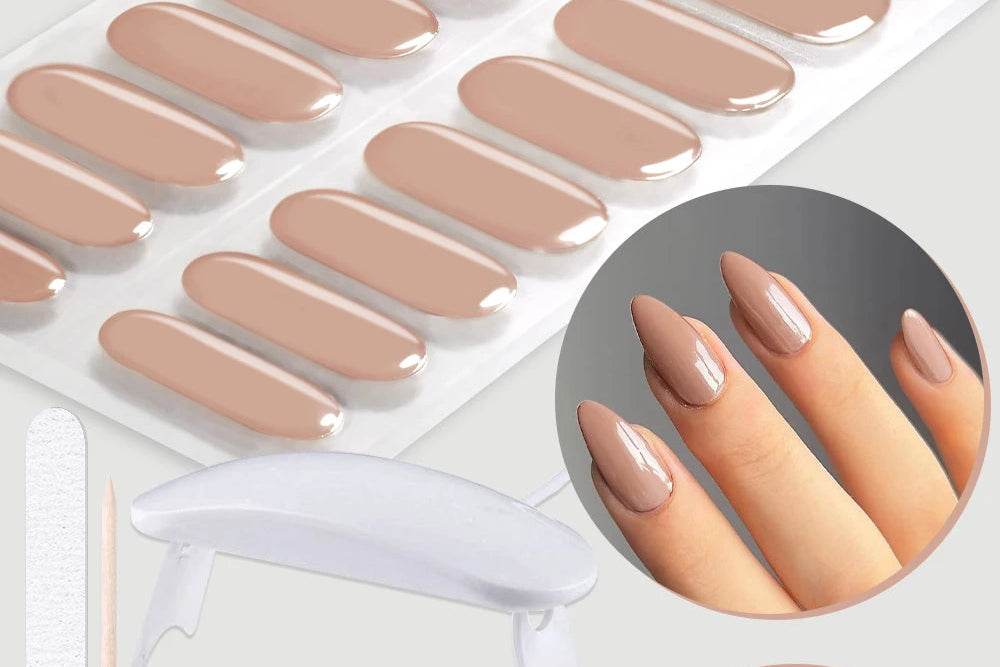 Gloss Strip Nails Complete Kit with UV Lamp