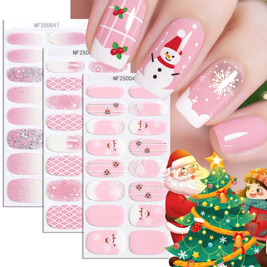 Merry Sparkle - Christmas Gel Nail Wraps