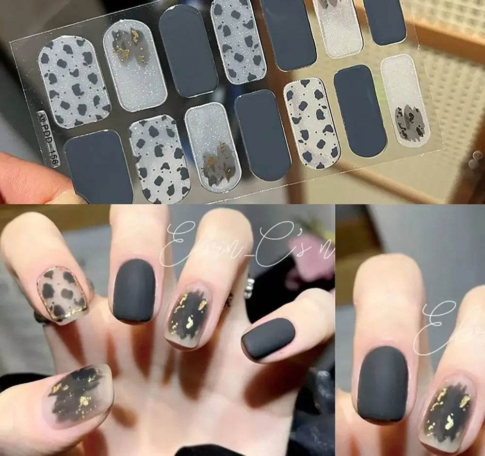 Bloom Elegance Gel Nail Strips