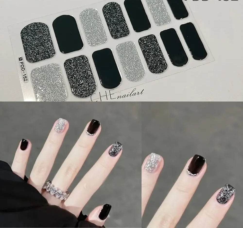 Bloom Elegance Gel Nail Strips