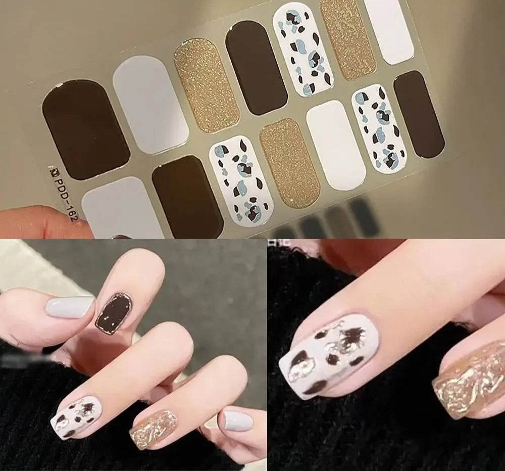 Bloom Elegance Gel Nail Strips
