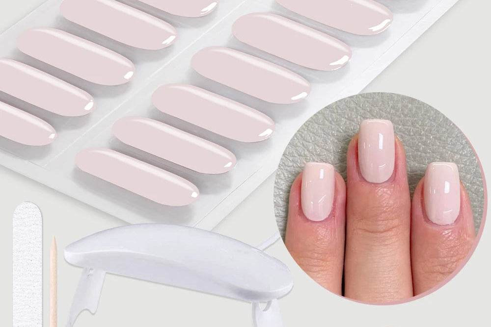 Gloss Strip Nails Complete Kit with UV Lamp