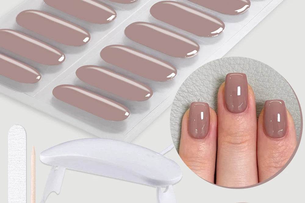 Gloss Strip Nails Complete Kit with UV Lamp