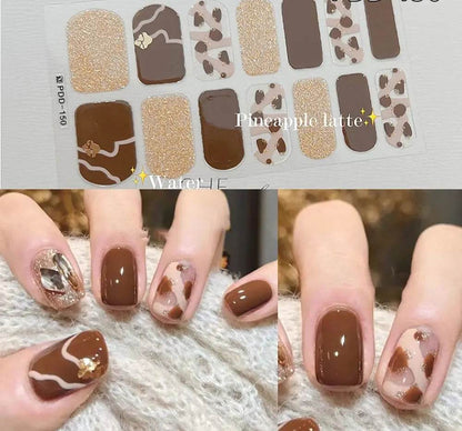 Bloom Elegance Gel Nail Strips