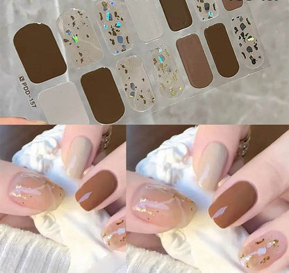 Bloom Elegance Gel Nail Strips