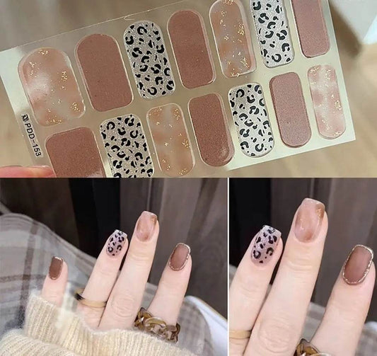 Bloom Elegance Gel Nail Strips