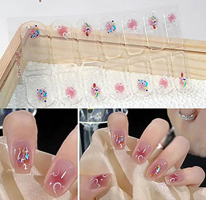 Bloom Elegance Gel Nail Strips