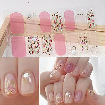 Bloom Elegance Gel Nail Strips