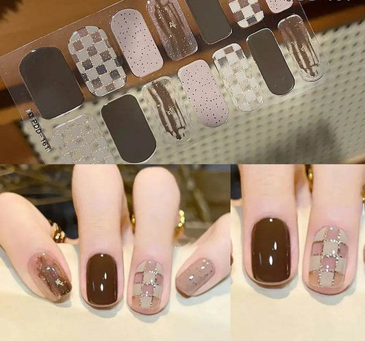 Bloom Elegance Gel Nail Strips