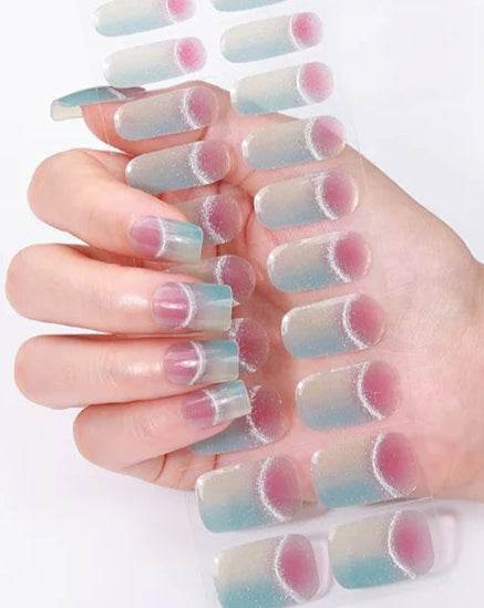 Gradient Gloss Gel Nail Strips