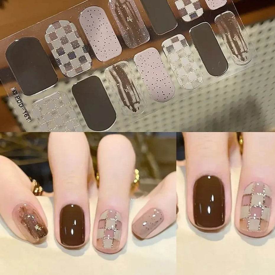 Bloom Elegance Gel Nail Strips