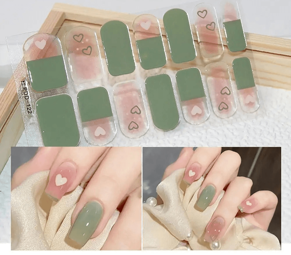 Bloom Elegance Gel Nail Strips