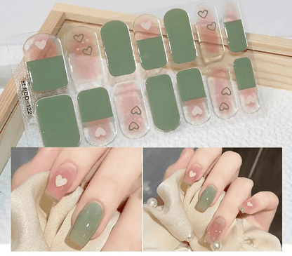 Bloom Elegance Gel Nail Strips