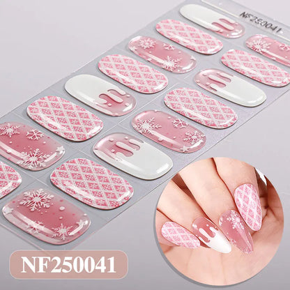 Merry Sparkle - Christmas Gel Nail Wraps