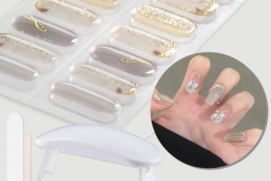 Gloss Strip Nails Complete Kit with UV Lamp