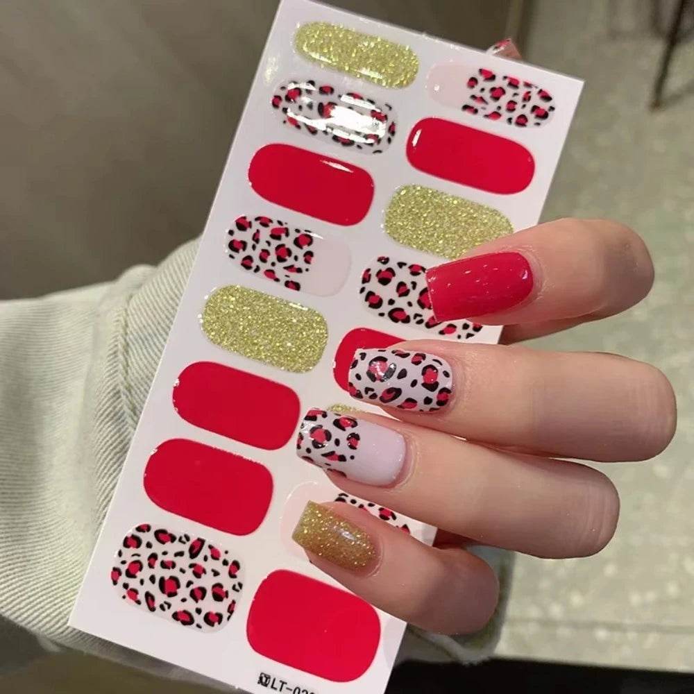 Autumn Gloss Gel Nail Strips