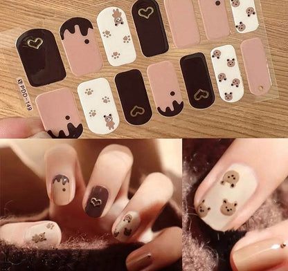 Bloom Elegance Gel Nail Strips