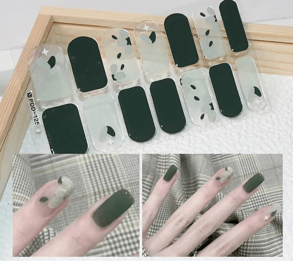 Bloom Elegance Gel Nail Strips