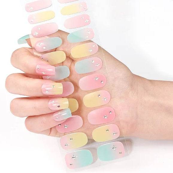 Gradient Gloss Gel Nail Strips