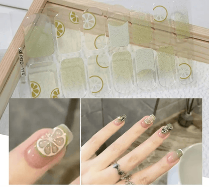 Bloom Elegance Gel Nail Strips