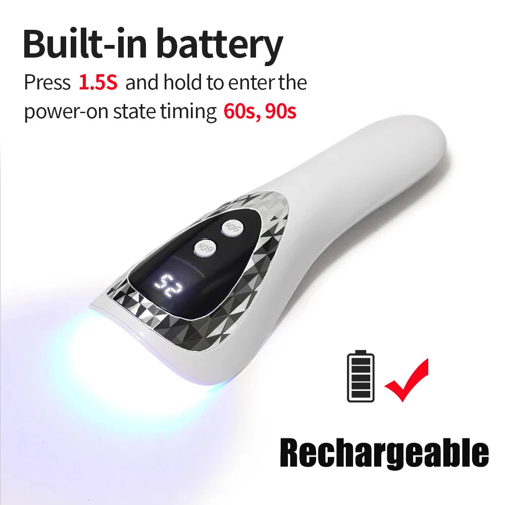 Rechargeable Portable Gel Nail Dryer