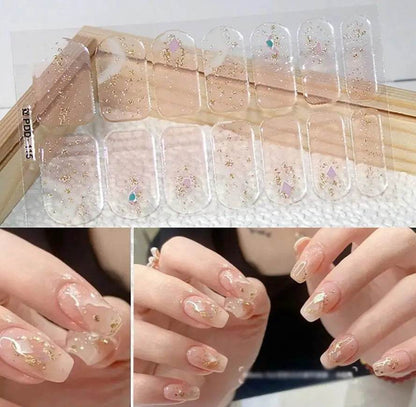 Bloom Elegance Gel Nail Strips