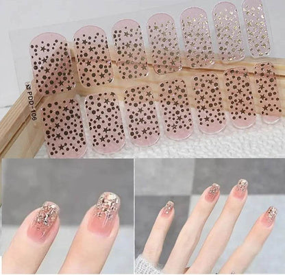 Bloom Elegance Gel Nail Strips