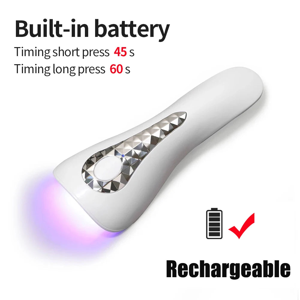Rechargeable Portable Gel Nail Dryer