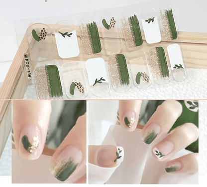 Bloom Elegance Gel Nail Strips