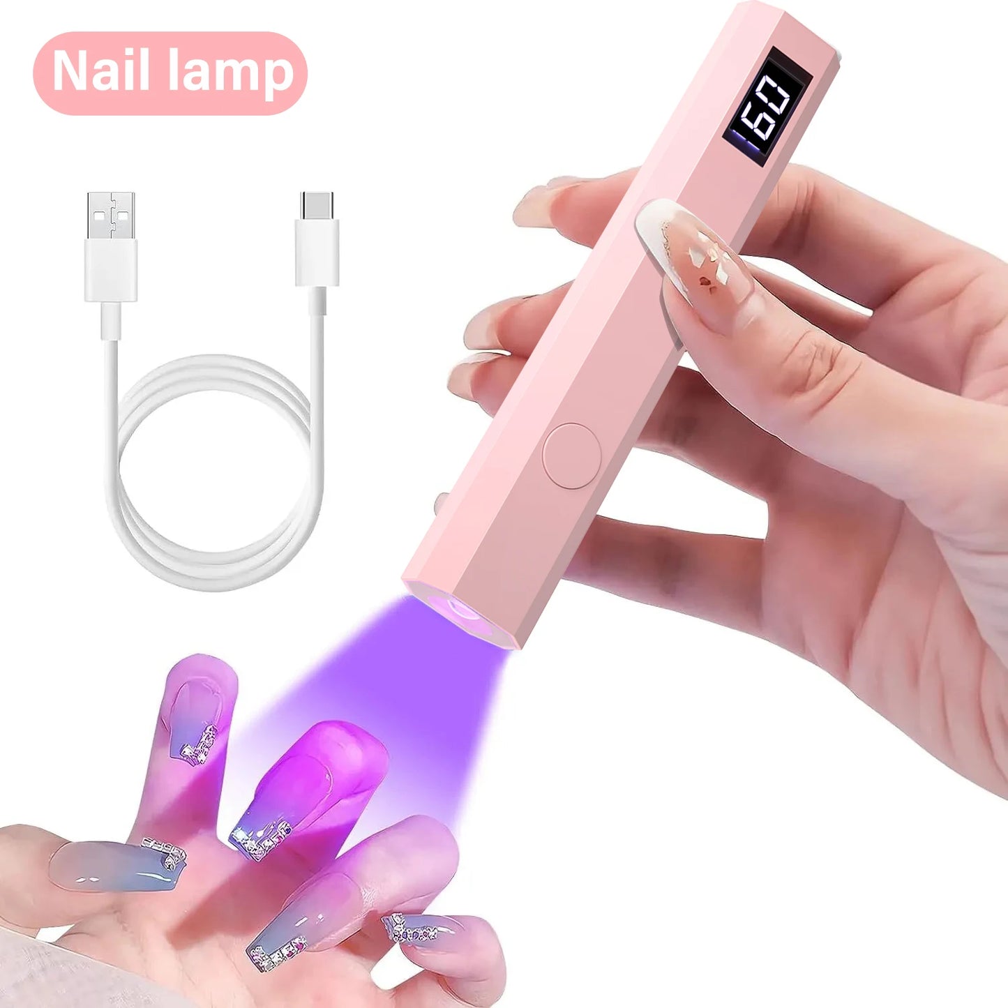 Portable Rechargeable Gel Dryer
