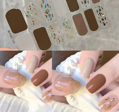 Bloom Elegance Gel Nail Strips