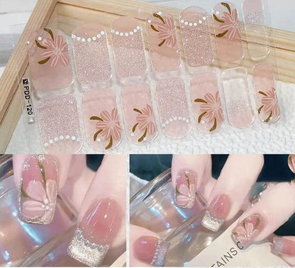 Bloom Elegance Gel Nail Strips