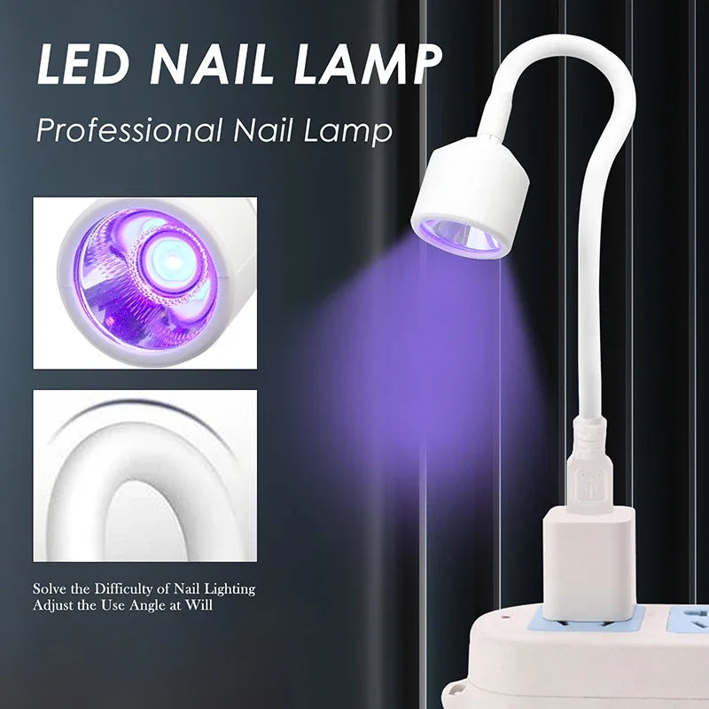 UV LED Nail Lamp Foldable