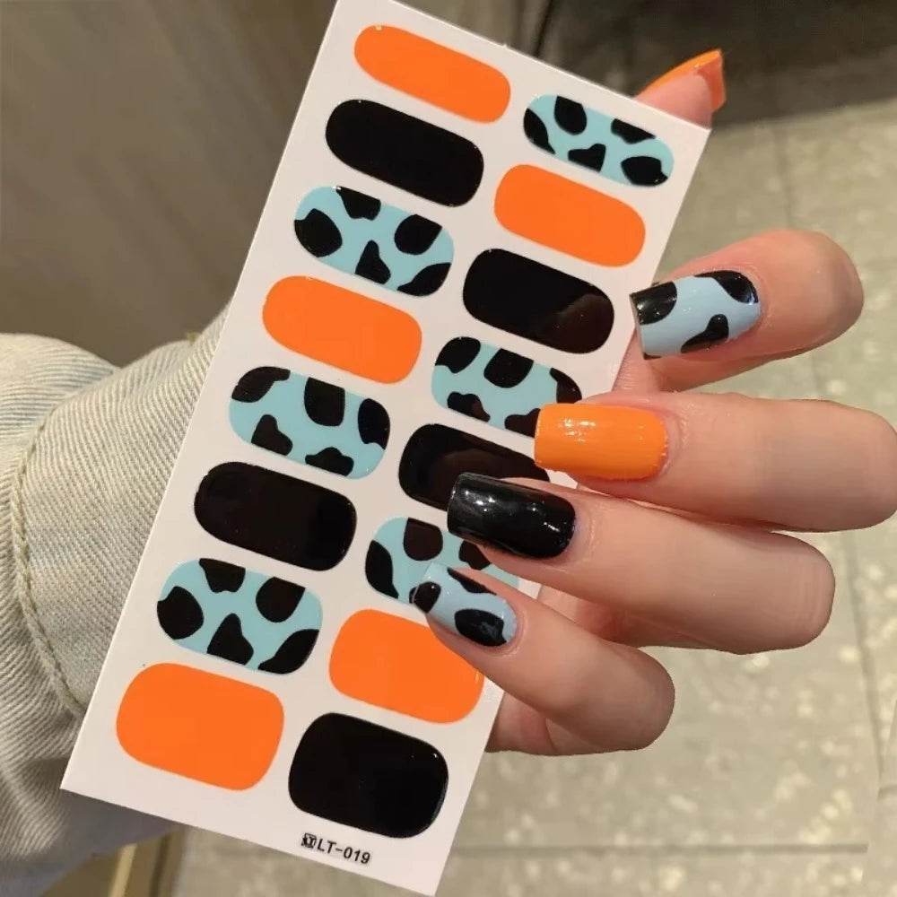 Autumn Gloss Gel Nail Strips